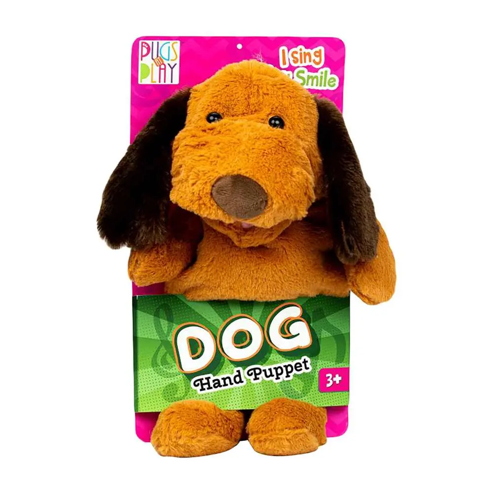 Hand Puppet 12 Inch-Dog Plush