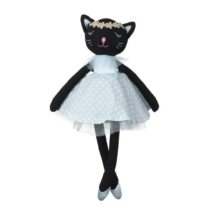 Small Plush Doll-Black Cat Doll Accessories