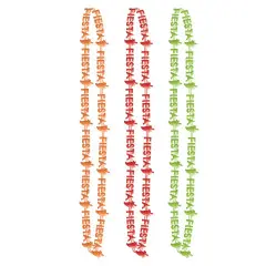 Fiesta Word Beads Neclace