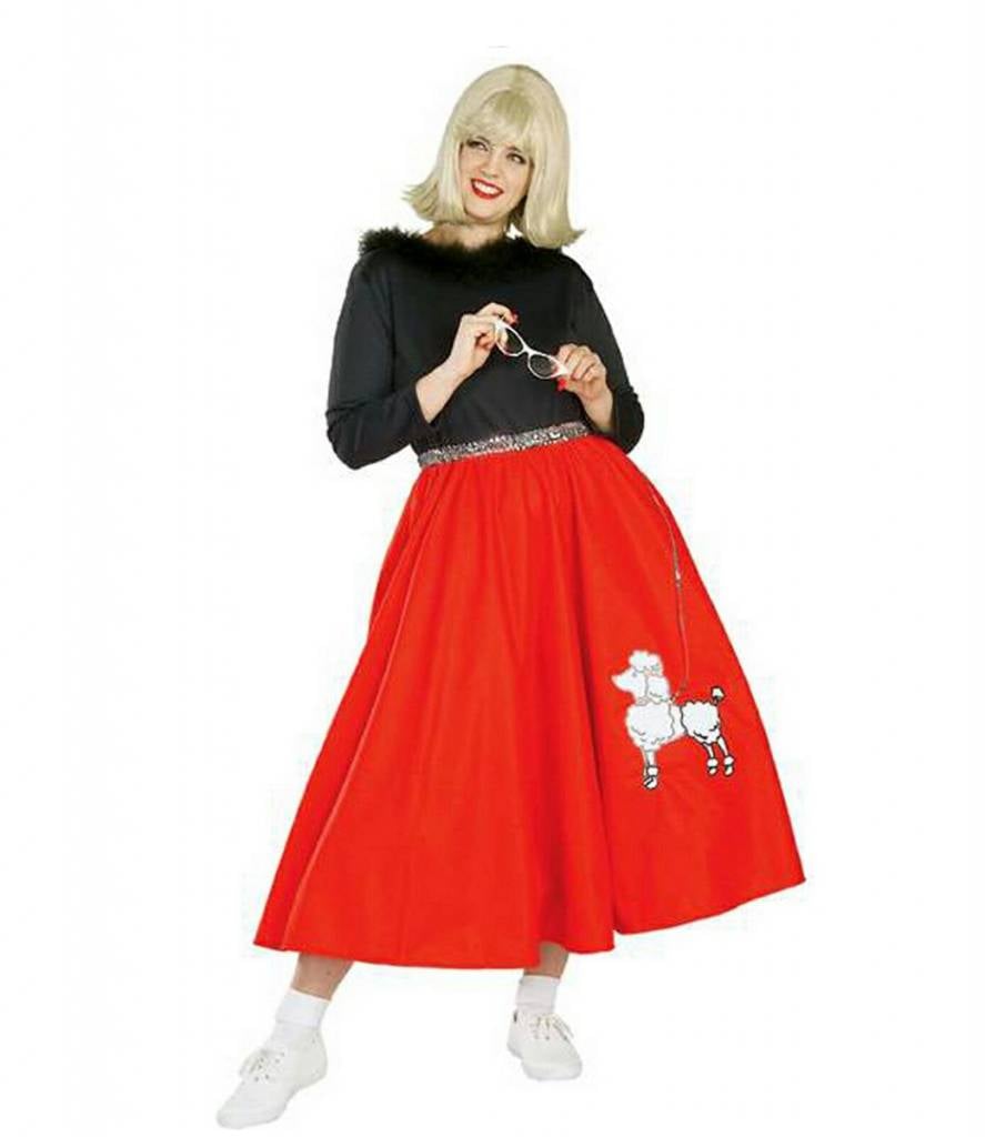 50S Poodle Babe Plus Size Women