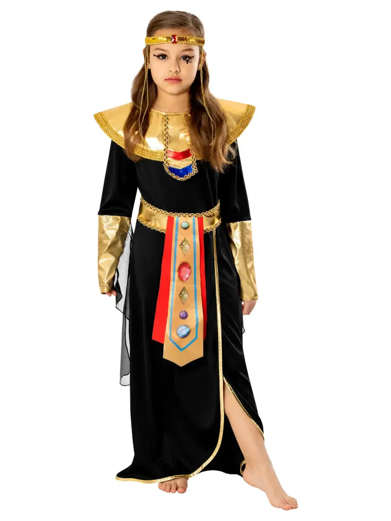 Black Pharaoh Girl Costume