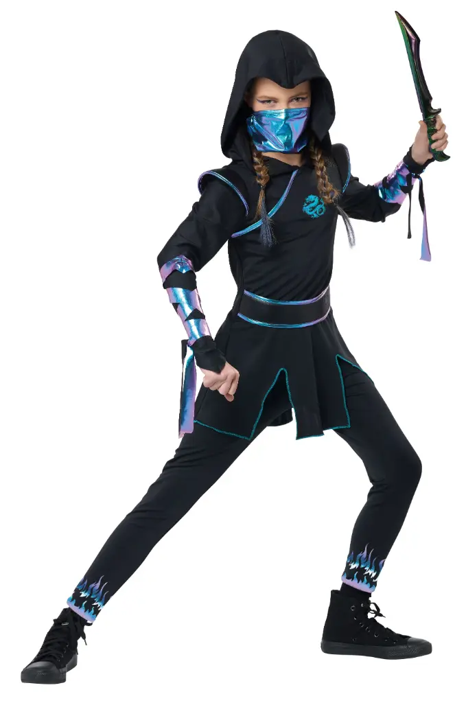Ninja Nightfire  Costume Girls