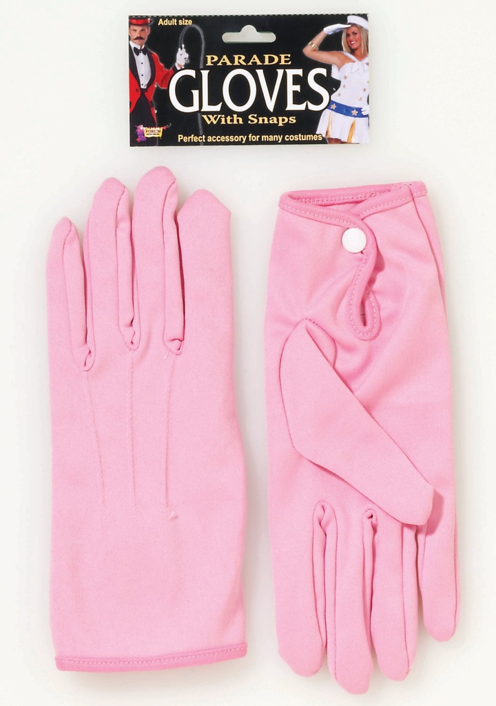 Short Parade Gloves W/Snap 