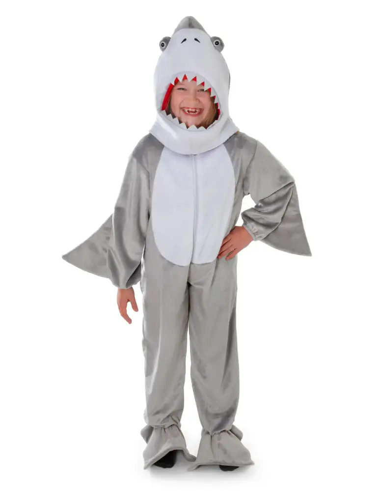 Shark Costume Plush W/Head 