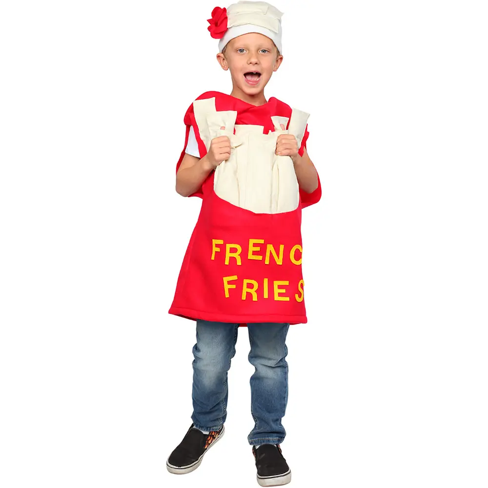French Fries Costume Child