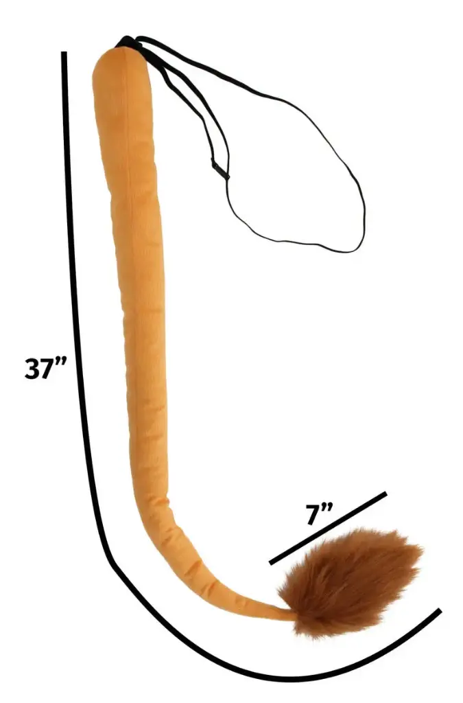 Plush Tail  &  Paws - Lion