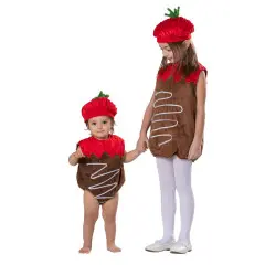 Chocolate Dipped Strawberry Costume