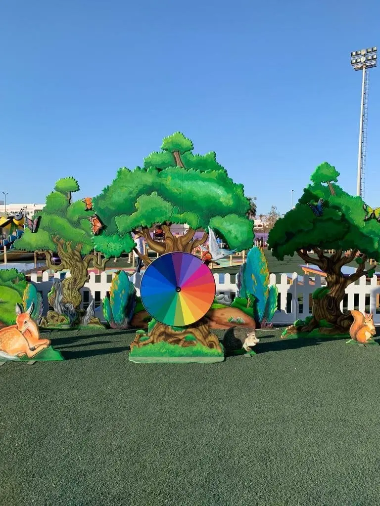 Wooden Game Rental-Spinning Wheel