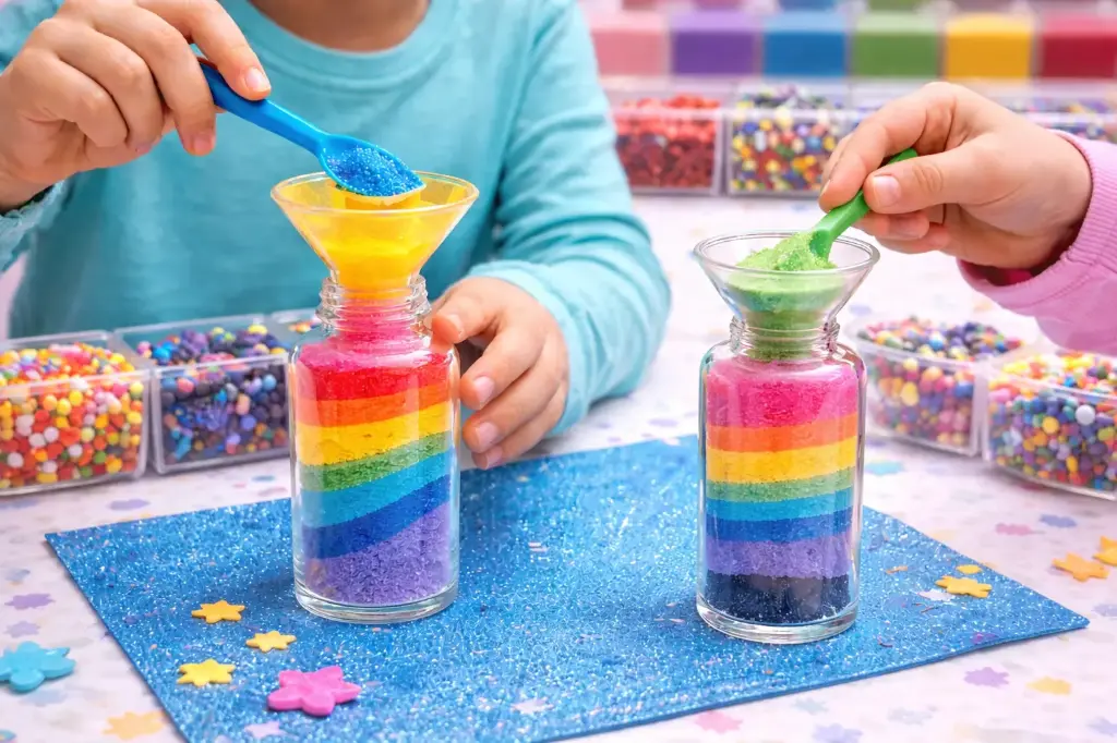 Sand Bottles DYI 10 pax ( art & craft)