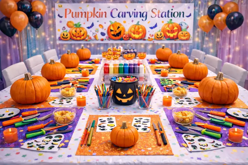 Pumpkin Carving 10 pax ( art & craft)