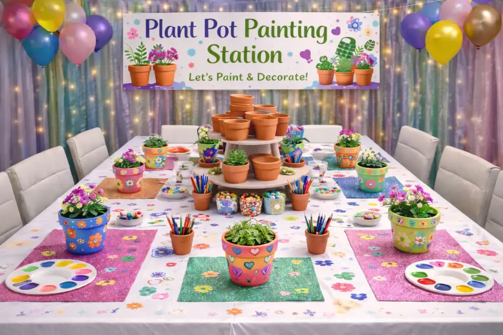 Plant Pots 10 pax ( art & craft)