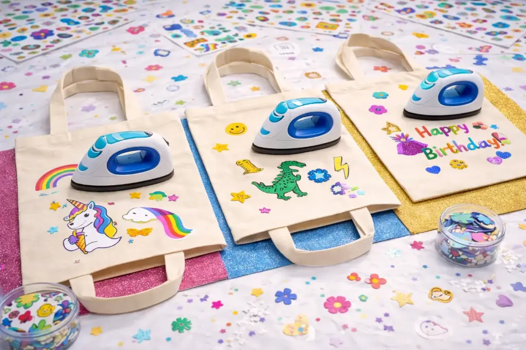 Tote Bag Heat Press Station ( per kid)