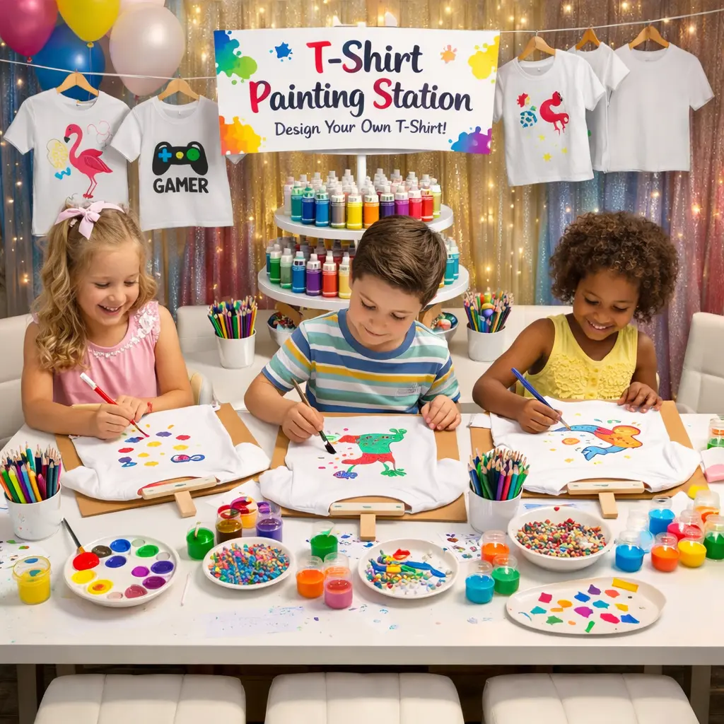 T-Shirt Painting 10 pax ( art & craft)