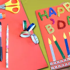 Arts and Crafts/10 Persons-DIY Greeting Card