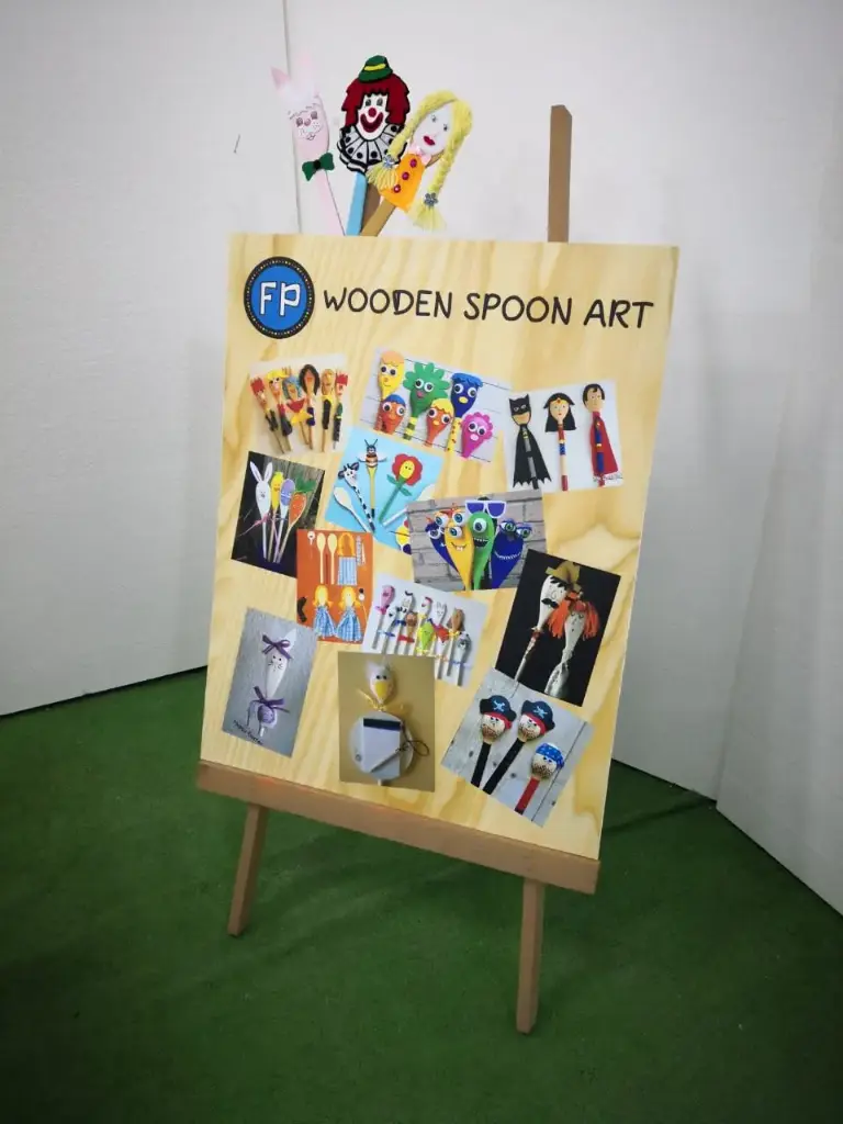 Arts and Crafts/10 Persons-Wooden Spoon Art