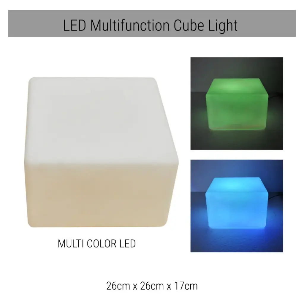 Light Up Cube-Rental