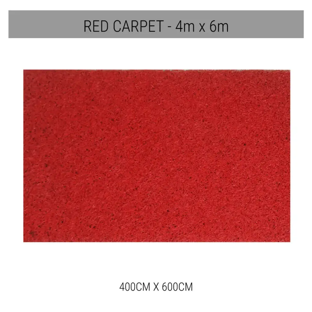 Red Carpet (4X6)M - Rental