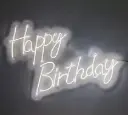 Light Up Neon Sign Rental-Happy Birthday