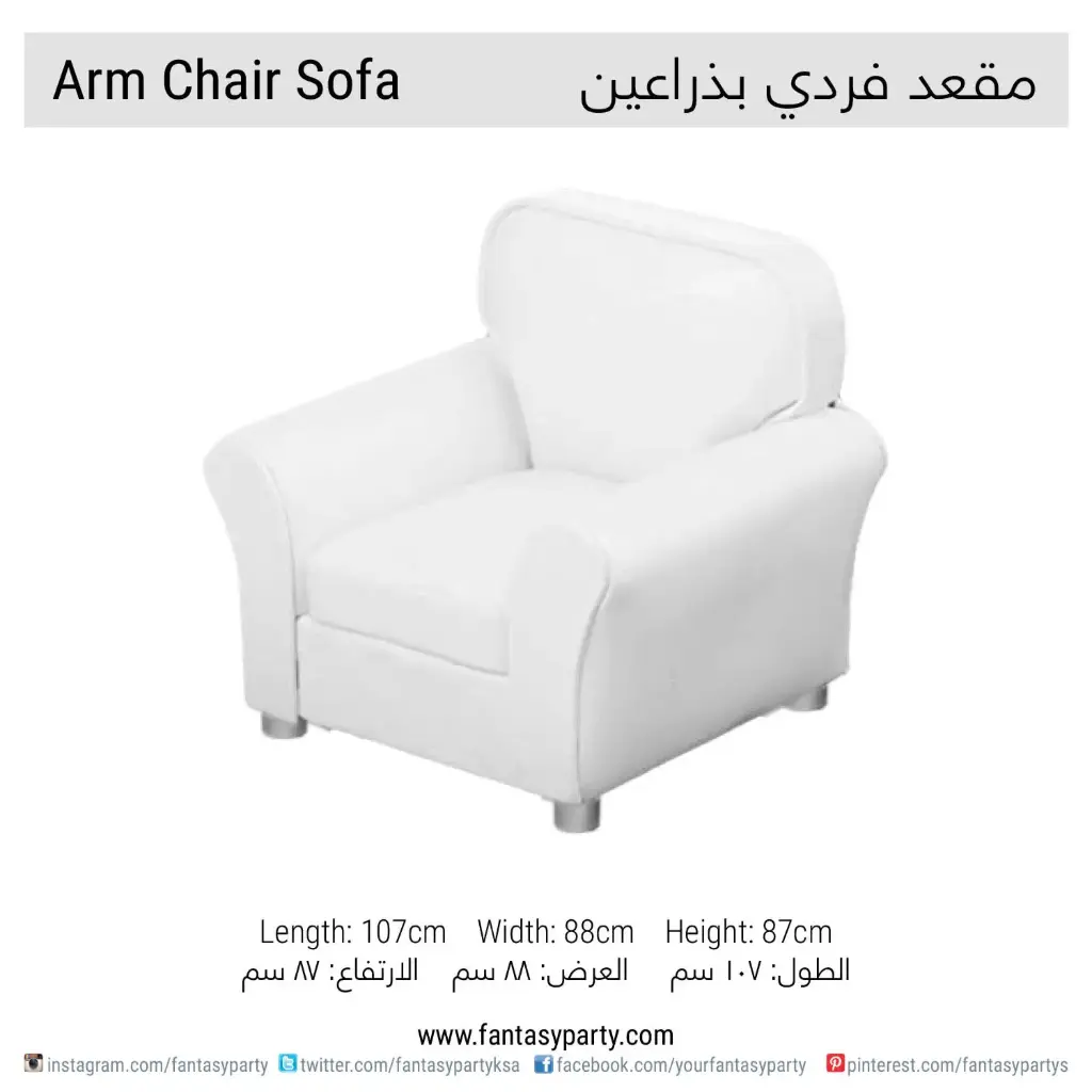 Arm Chair Sofa Rental
