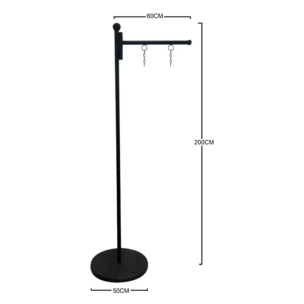 Metal Stand W/90 Degree Angle Arm-Rental