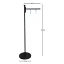 Metal Stand W/90 Degree Angle Arm-Rental