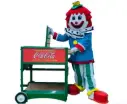 Coca Cola Cart  w soft drinks Serves 60 Rental