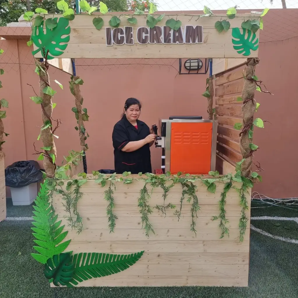 Ice Cream Machine Station Rental