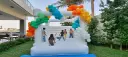 White Bounce House (4X4X3) m - Rental