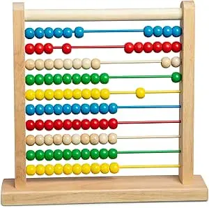 Abacus - Classic Wooden Educational Counting Toy	