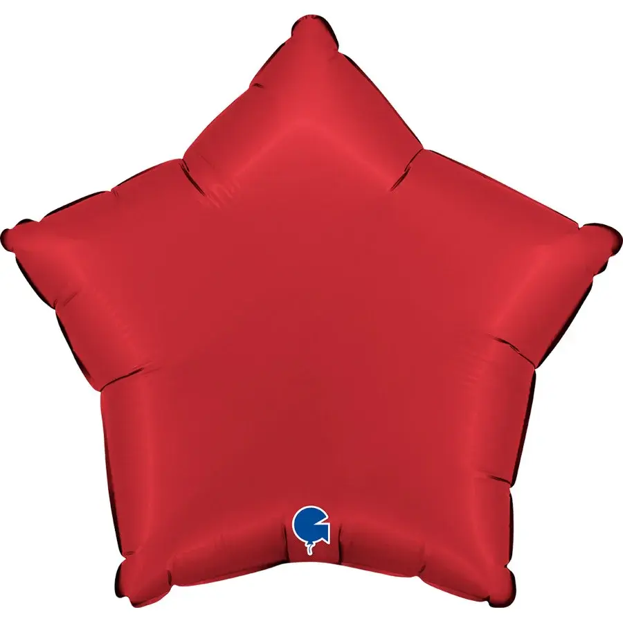 18 Inch Foil Star Balloon-Satin 