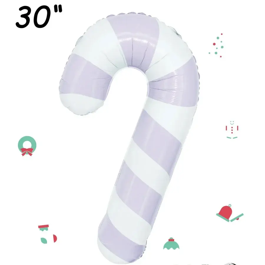 بالون مجسم حلوى قصب السكر 30 إنش