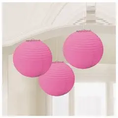 Paper Lanterns Set/3  Assorted Sizes