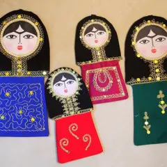 حقيبة كتف رمضانية - المرأة البدوية