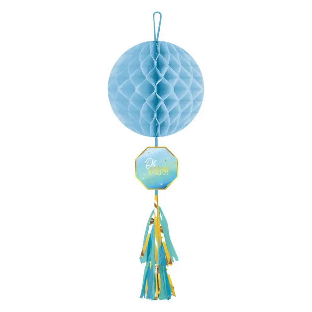Oh Baby Boy/Girl Honeycomb w/ Tassel
