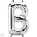 بالون حرف B فضي - 16 إنش