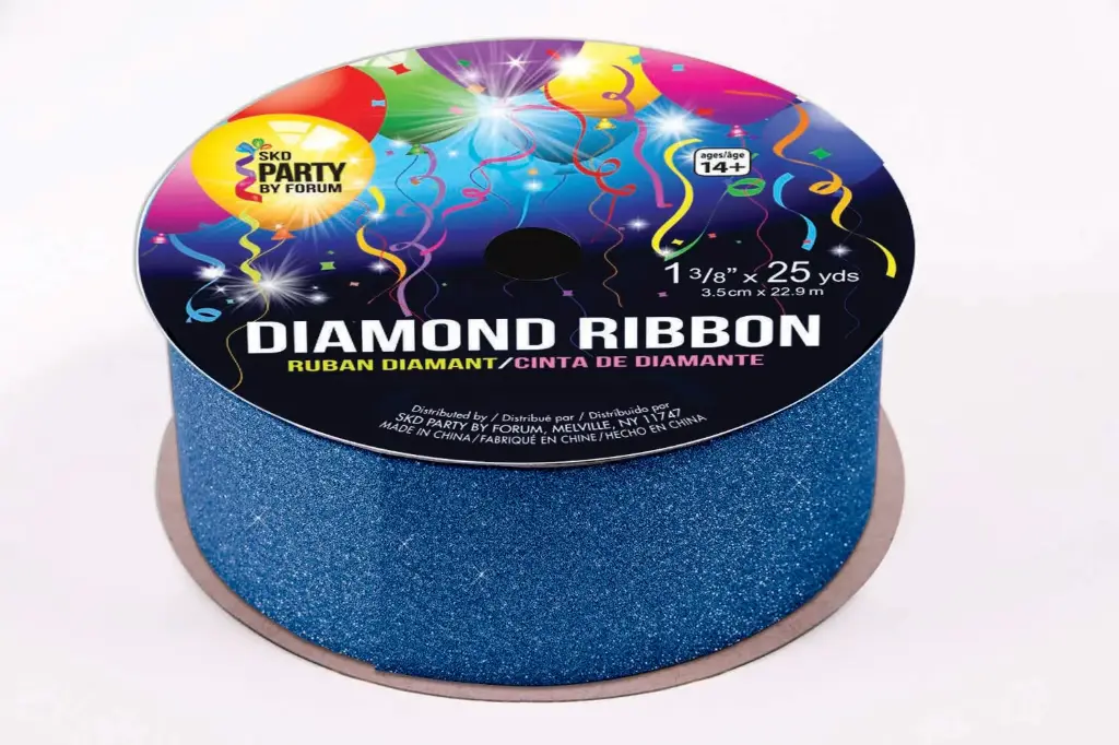 Ribbon Diamond Dust 1 1/3 Inch X 25 Yd 