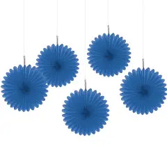 Mini Tissue Fans 5/pk