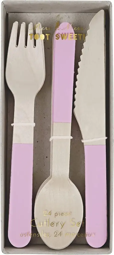 Wooden  Set Cutlery