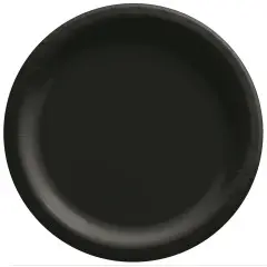 6 3/4" Round Paper Plates, Mid Ct