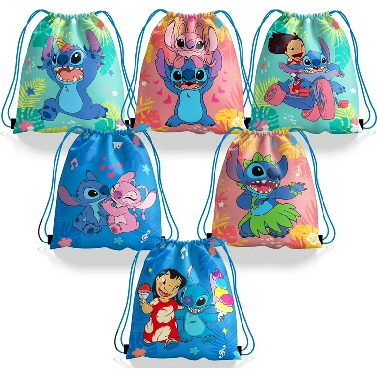  Lilo & Stitch Party Drawstring Bag 
