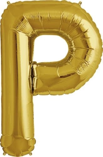 34" Letter P