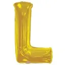 34'' Balloon Letter L Gold