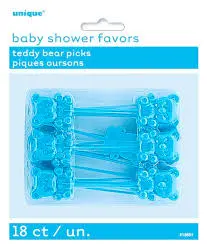 Teddy Bear Picks - Baby Shower Favors 