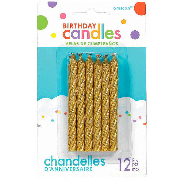 Large Spiral Candles 