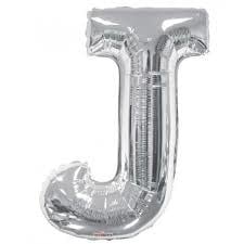 34 Inch Balloon Letter J