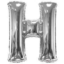 34 Inch Balloon Letter H