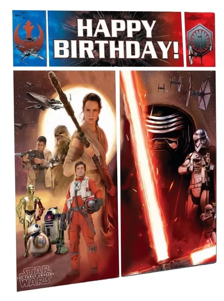 ديكور حائط ستار وورز الحلقة ٧