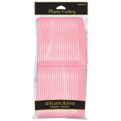 Plastic Knives, Mid Ct 20/pk Cutlery