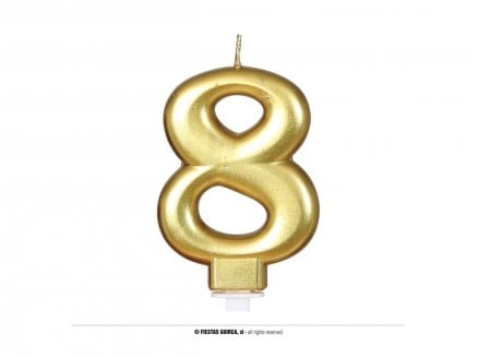 METALLIC CANDLE 8