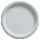 8 1/2" Round Paper Plates, Mid Ct